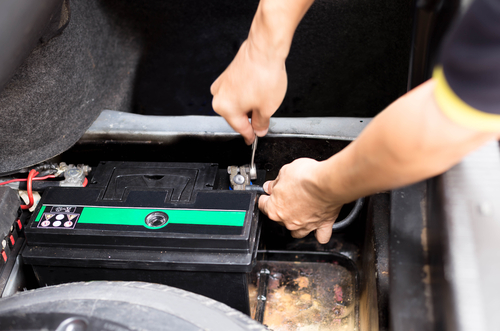 mettre à rebut une batterie
