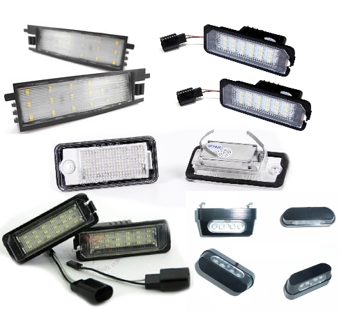 Avantage d'un LED lumière plaque d'Immatriculation