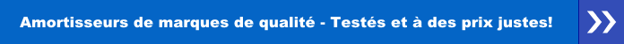 Amortisseurs de marques de qualité