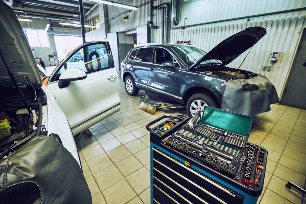 Faire traiter la voiture dans l'atelier