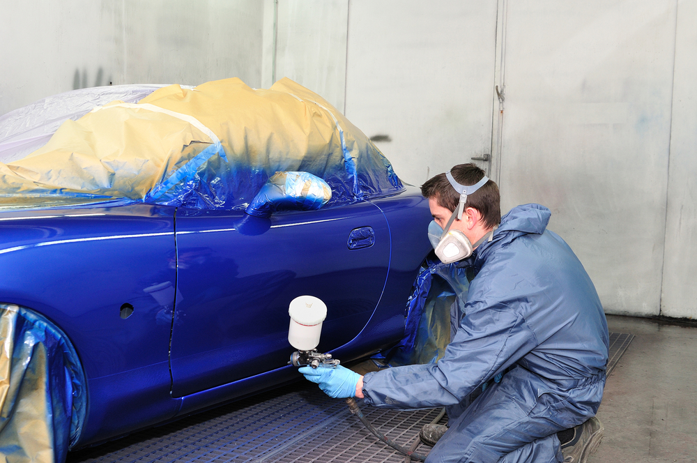 Une peinture totale de la voiture
