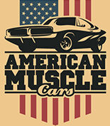 Muscle cars avec freins à tambour
