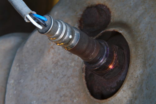les sondes sont installées dans le système d’échappement