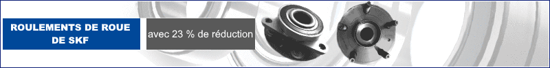 Roulements de roue de la marque SKF de fabrication allemande
