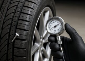 Clou dans un pneu : que faire et combien de temps peut-on rouler ? Comment utiliser une bombe anti-crevaison