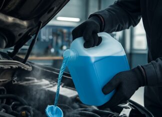 Que faire si le liquide lave-glace est gelé ?