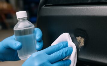 Comment enlever de la colle du plastique?