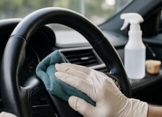 Comment nettoyer un volant en cuir?