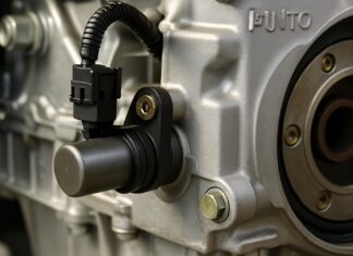 Où se trouve le capteur de position du vilebrequin (CPS) sur une Fiat Punto ?