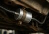 Où se trouve le filtre à carburant sur une Fiat Panda 2 ?